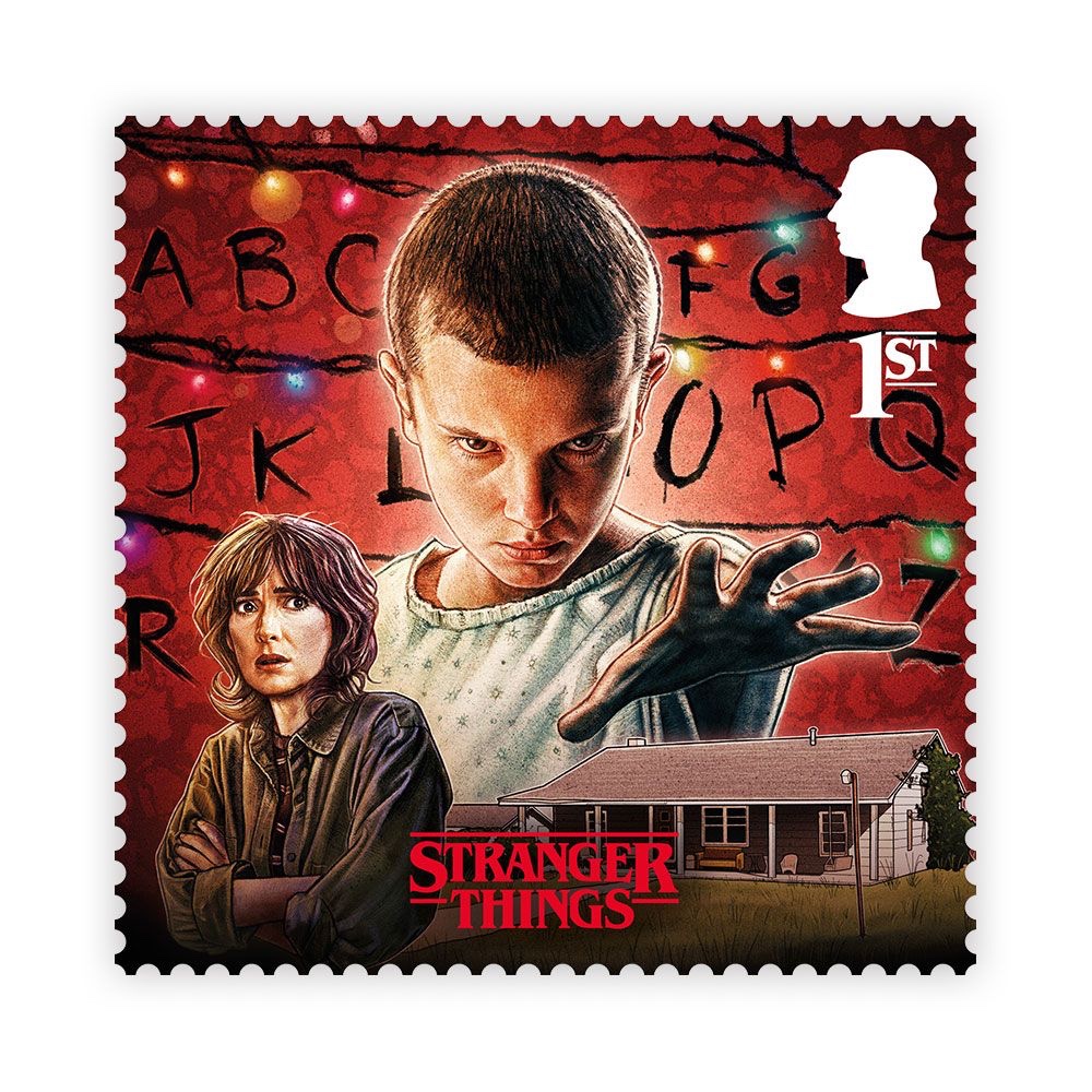 Royal Mail “Stranger Things” stamps released this week