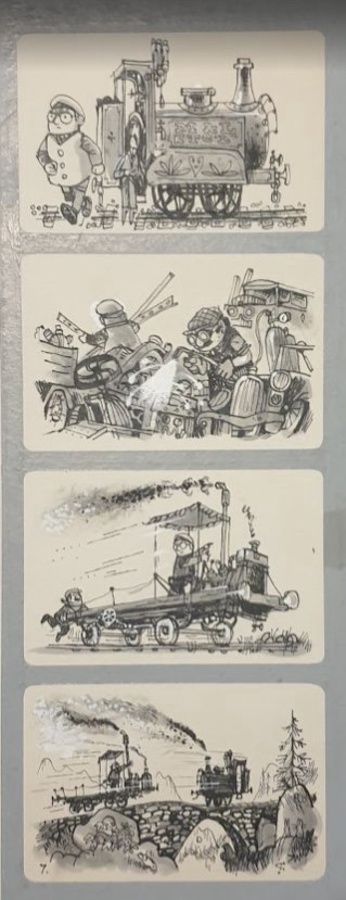 “Ivor the Engine” strip, published in Playland in 1968, is the work of Peter Firmin, who co-created the animated series with Oliver Postgate