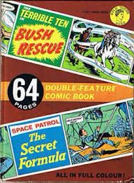 Gold Token 64 Page Double Feature - Terrible Ten: Bush Rescue and Space Patrol: Secret Formula