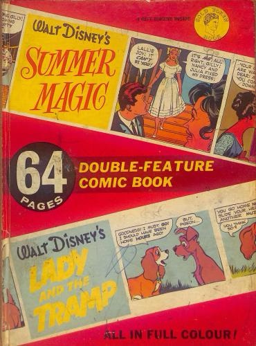 Gold Token 64 Page Double Feature - Summer Magic and Lady and the Tramp