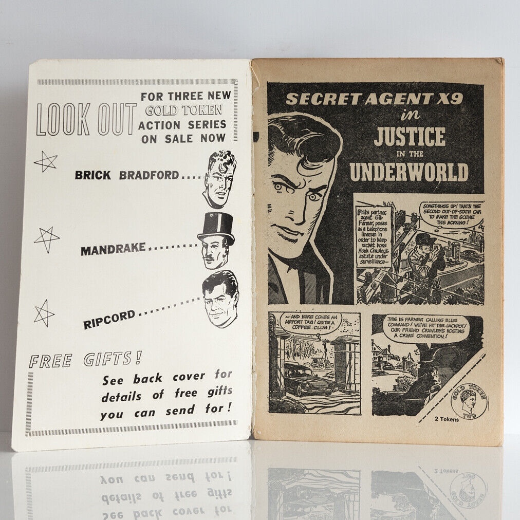 Gold Token Action Series -#8: Secret Agent X9