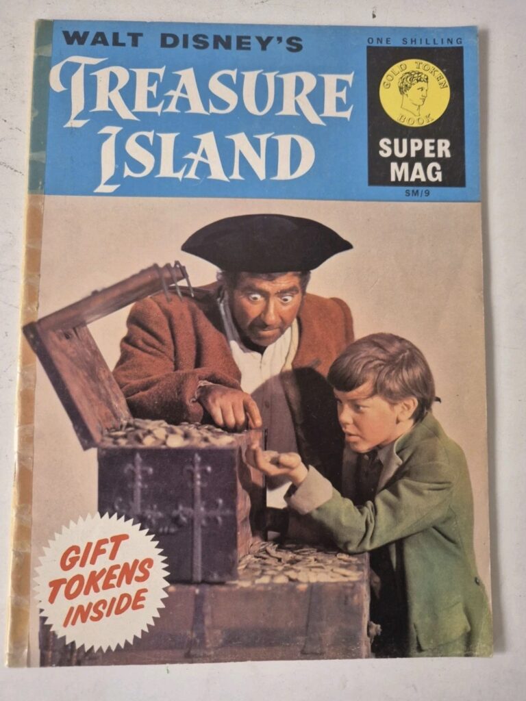 Gold Token Super Mag #9: Treasure Island [Dell: Four Color #624 – Walt Disney’s Treasure Island, 1955]