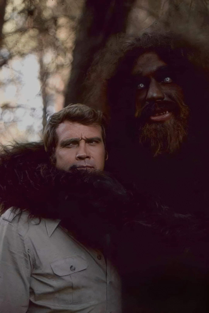 Steve Austin, The Six Million Dollar Man, meets Bigfoot 