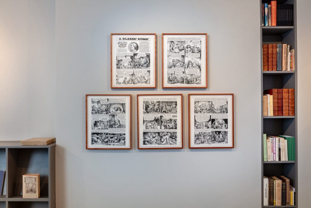 Robert Crumb: Boswell’s London and Other Diaries runs until Saturday 31st January 2026 at CASSIUS&Co., 63 Kinnerton Street, London, SW1X 8ED | Open Wednesday - Saturday, 10.00 am - 5.00 pm | Web: cassiusandco.com