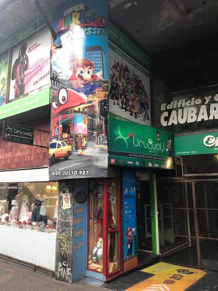 Comic shop in Montevideo, Uruguay. Photo: Bill Schanes