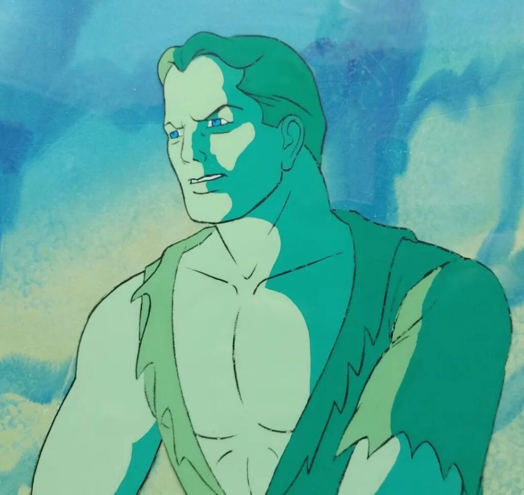 Filmation “Flash Gordon” cel. Photo: The Museum of Classic SciFi