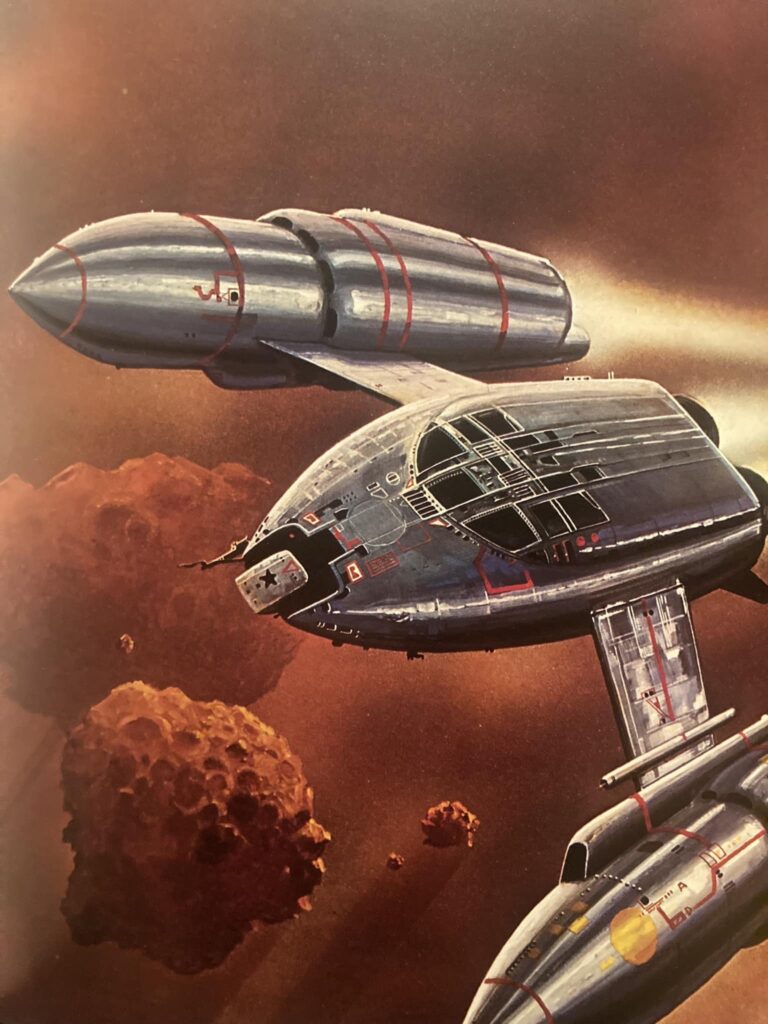 Avery-Frost Orion from Spacecraft 2000-2100 AD by Bob Layzell