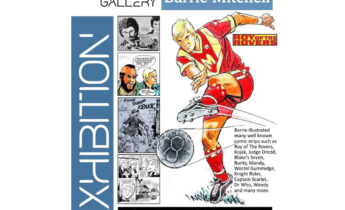 Comic Cutz: The Art of Barrie Michell, Thursday 5th – 28th February 2026 | Monkton Arts 11 East Street, Ryde PO33 1JP