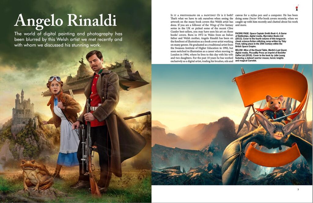 illustrators 50 - Sample Spread - Angelo Rinaldi (Book Palace, 2026)