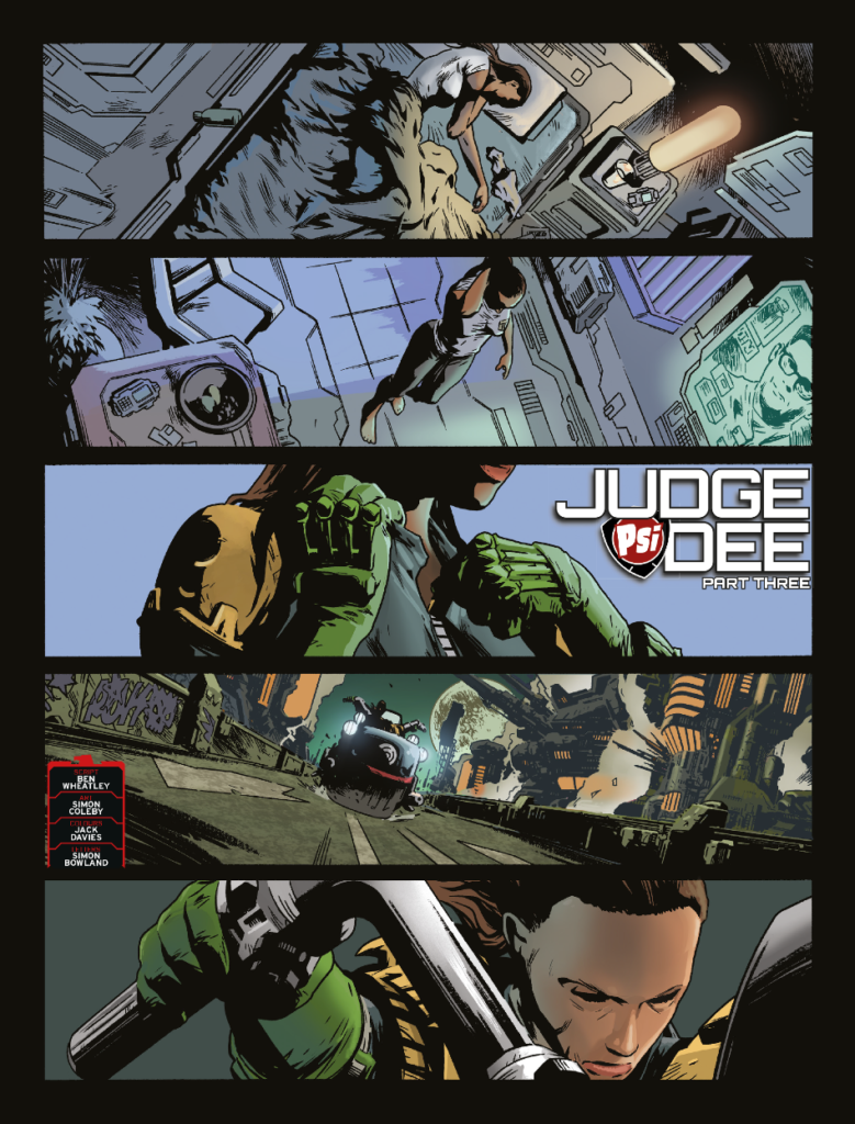 2000AD Prog 2469 - JUDGE DEE
By Ben Wheatley (Writer) Simon Coleby (Artist) Jack Davies (Colourist) Simon Bowland (Letterer)