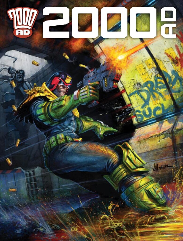 2000 AD Cover Art by Toby Willsmer
