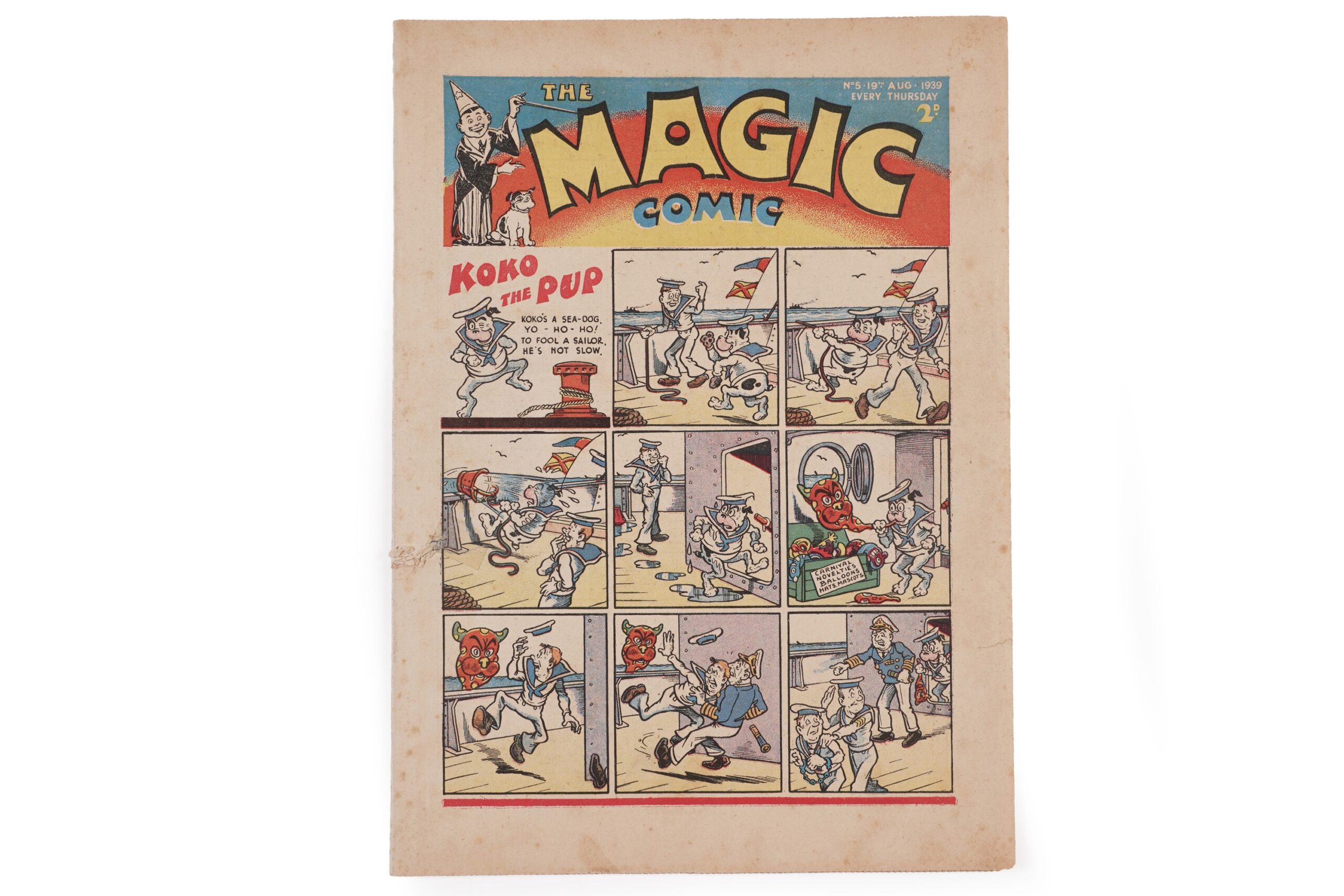 The Magic Comic No. 5, 19th August 1939