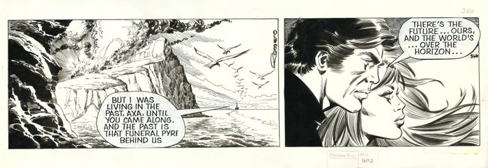 Axa - strip #360 - The Desired - Special Double Strip - 1979