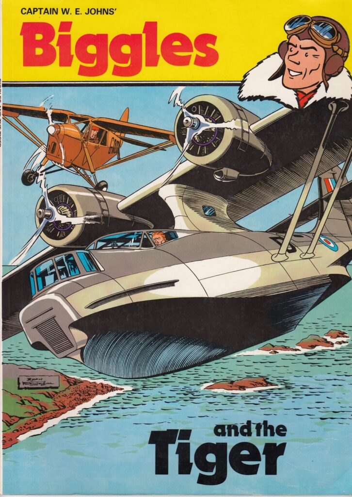 Biggles and the Tiger (1978) by Björn Karlström (reprinted by Hodder & Stoughton)