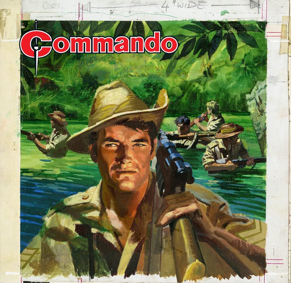 Commando 5932 (Gold Collection): Vengeance Squad Story: CG Walker  Art: Ibanez Cover: Jordi Peñalva First published 1983 as No. 1683 