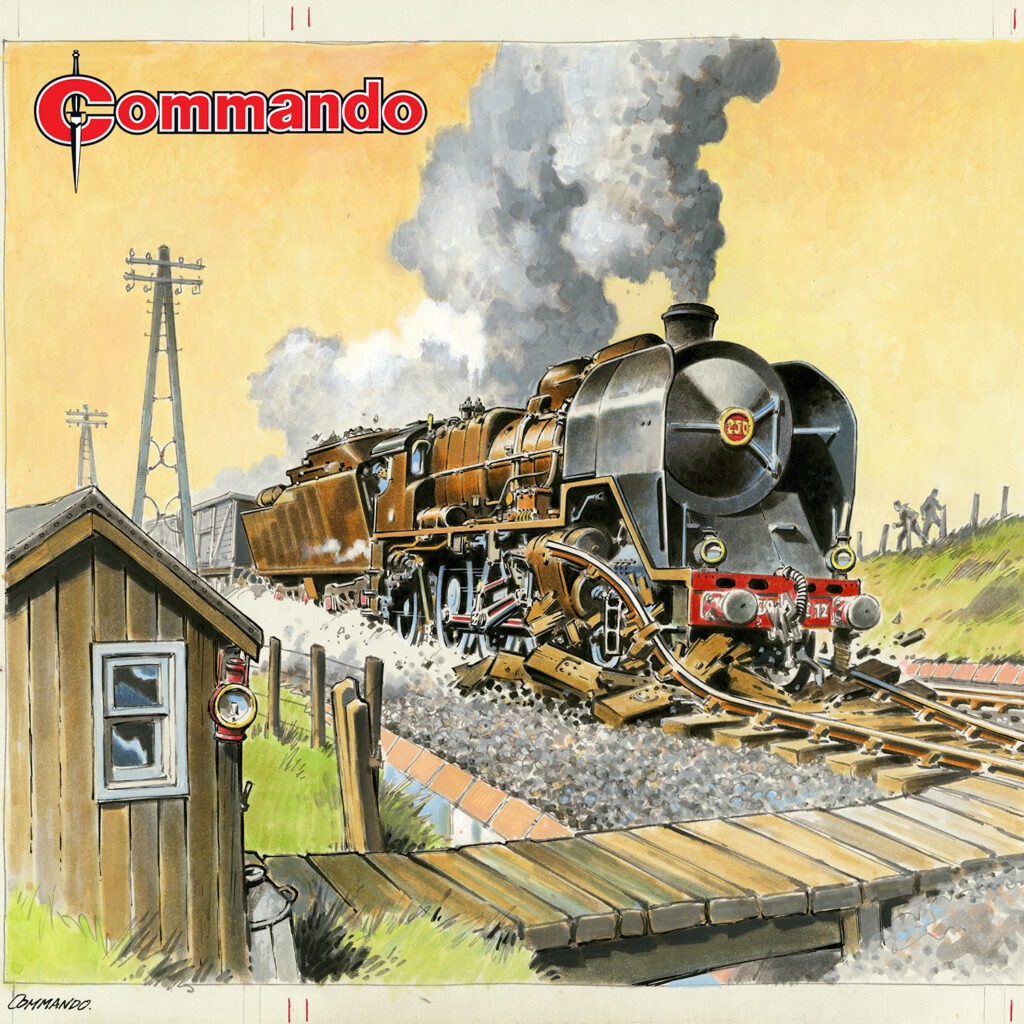 Commando 5938 (Silver): The Two Deserters Story: Feldwick Internal Art: Blasco Cover Art: Jeff Bevan First published 1982 as No. 1607