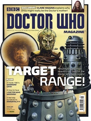 Doctor Who Magazine No. 499 - cover by Chris Achilleos