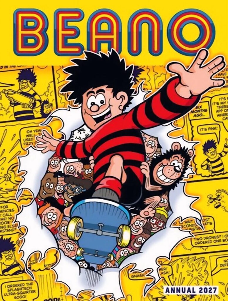 Beano Annual 2027 - cover by Nigel Parkinson