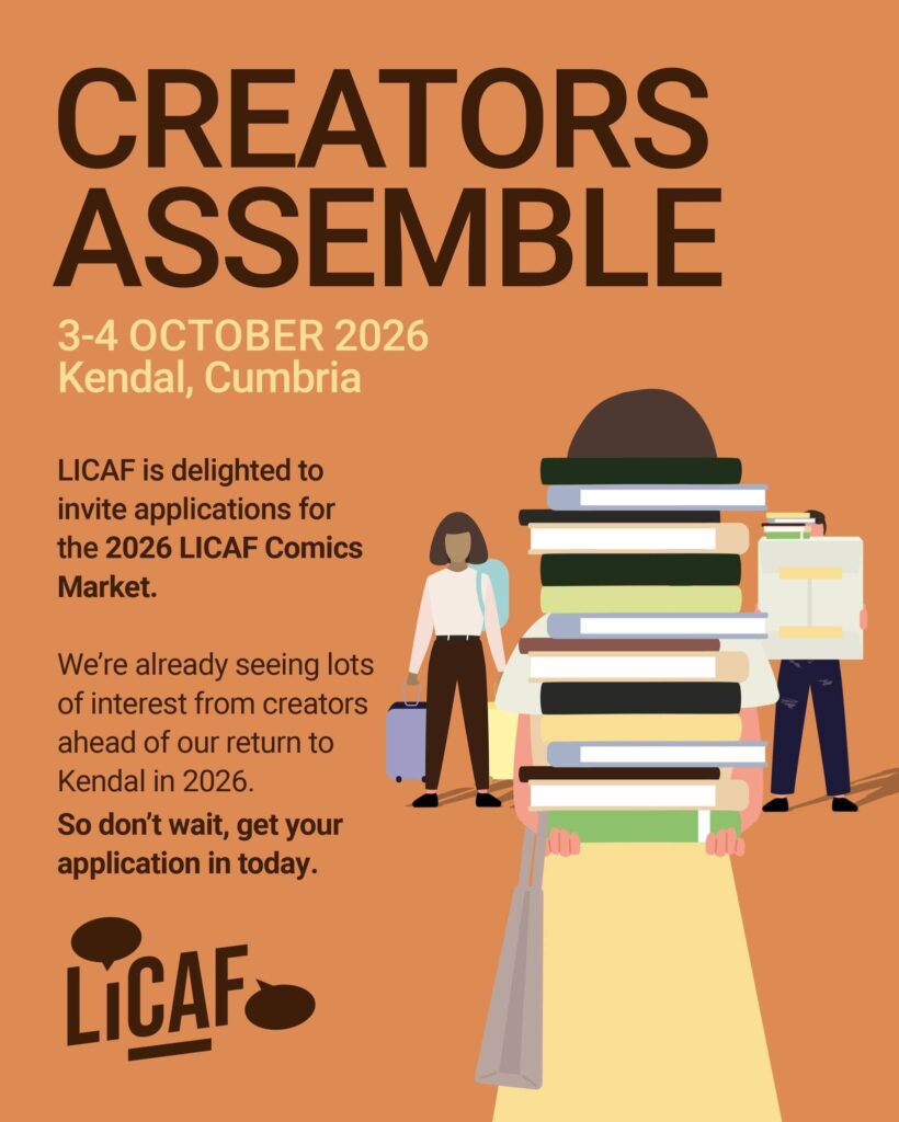 Lakes International Comic Art Festival 2026 | Comic Marketplace Applications 