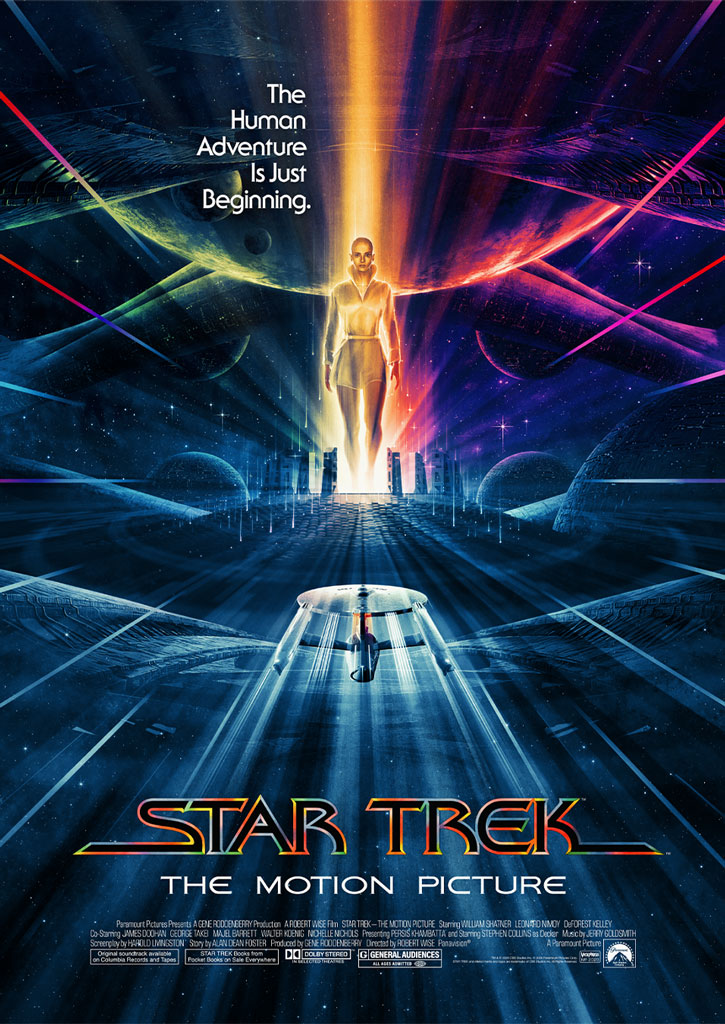 Vice Press: Star Trek: Tge Motion Picture film poster by Matt Ferguson 