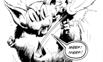 The Most High Beep of all the Meeps (aka Beep the Meep). Art by Dave Gibbons