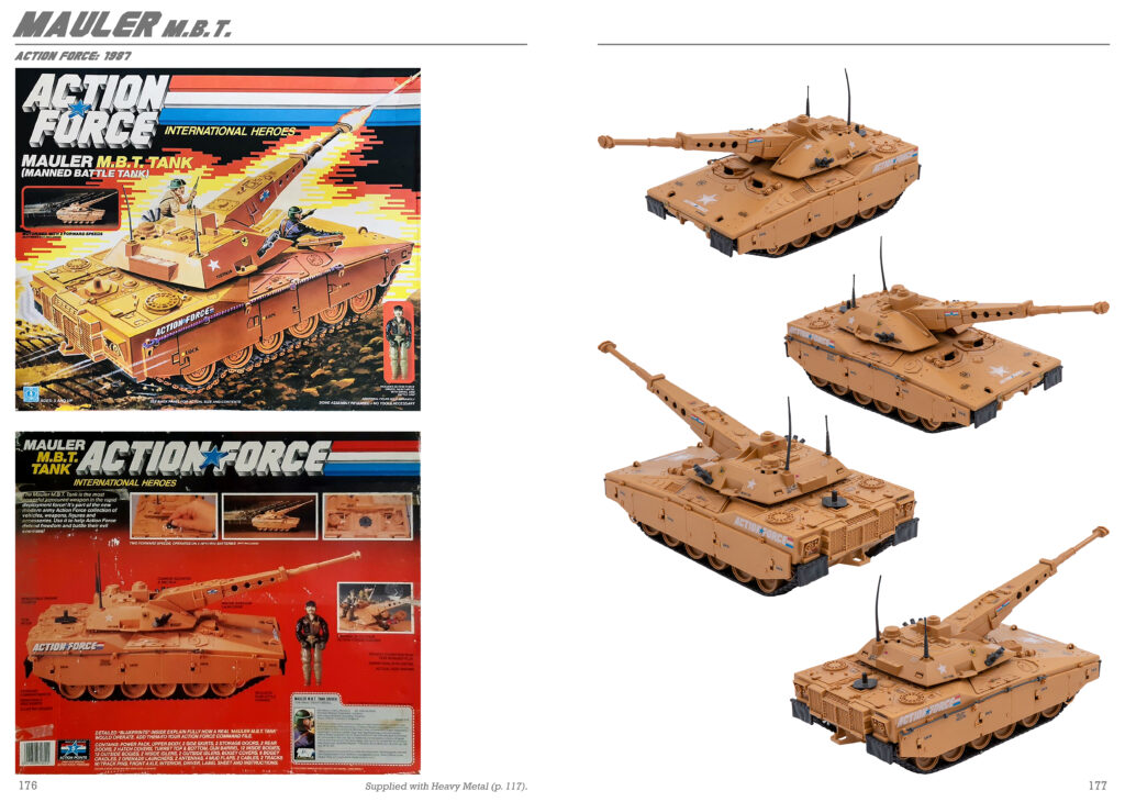 Blood For the Baron - ACTION FORCE International Heroes Guidebook volumes 1 and 2 - Sample Page