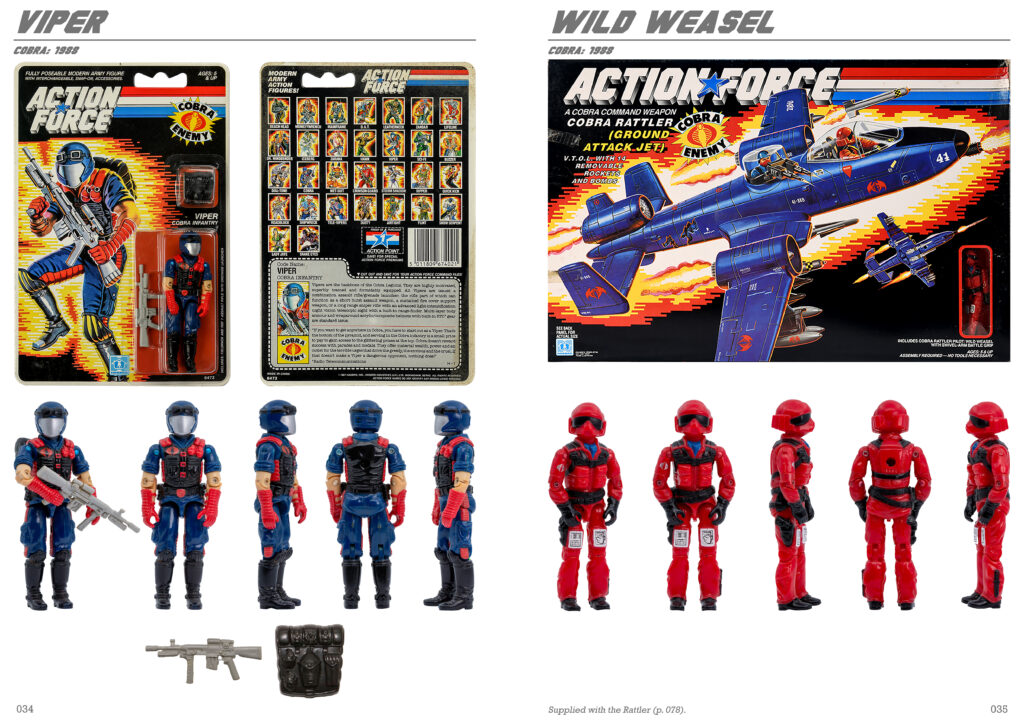 Blood For the Baron - ACTION FORCE International Heroes Guidebook volumes 1 and 2 - Sample Page