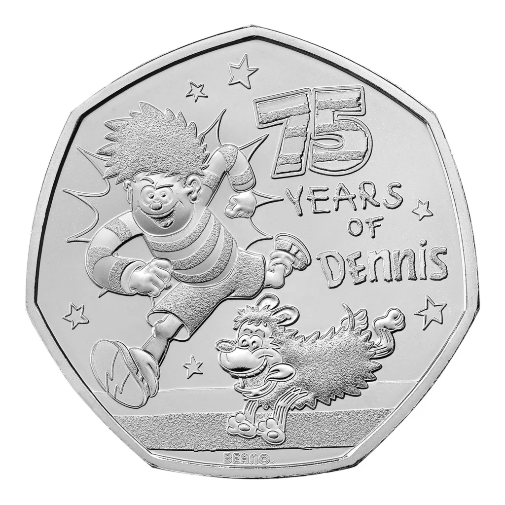 BEANO Dennis the Menace Commemorative Coin