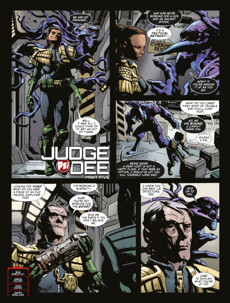 2000AD Prog 2471 - Judge Dee

By Ben Wheatley (Writer) Simon Coleby (Artist) Jack Davies (Colourist) Simon Bowland (Letterer) 