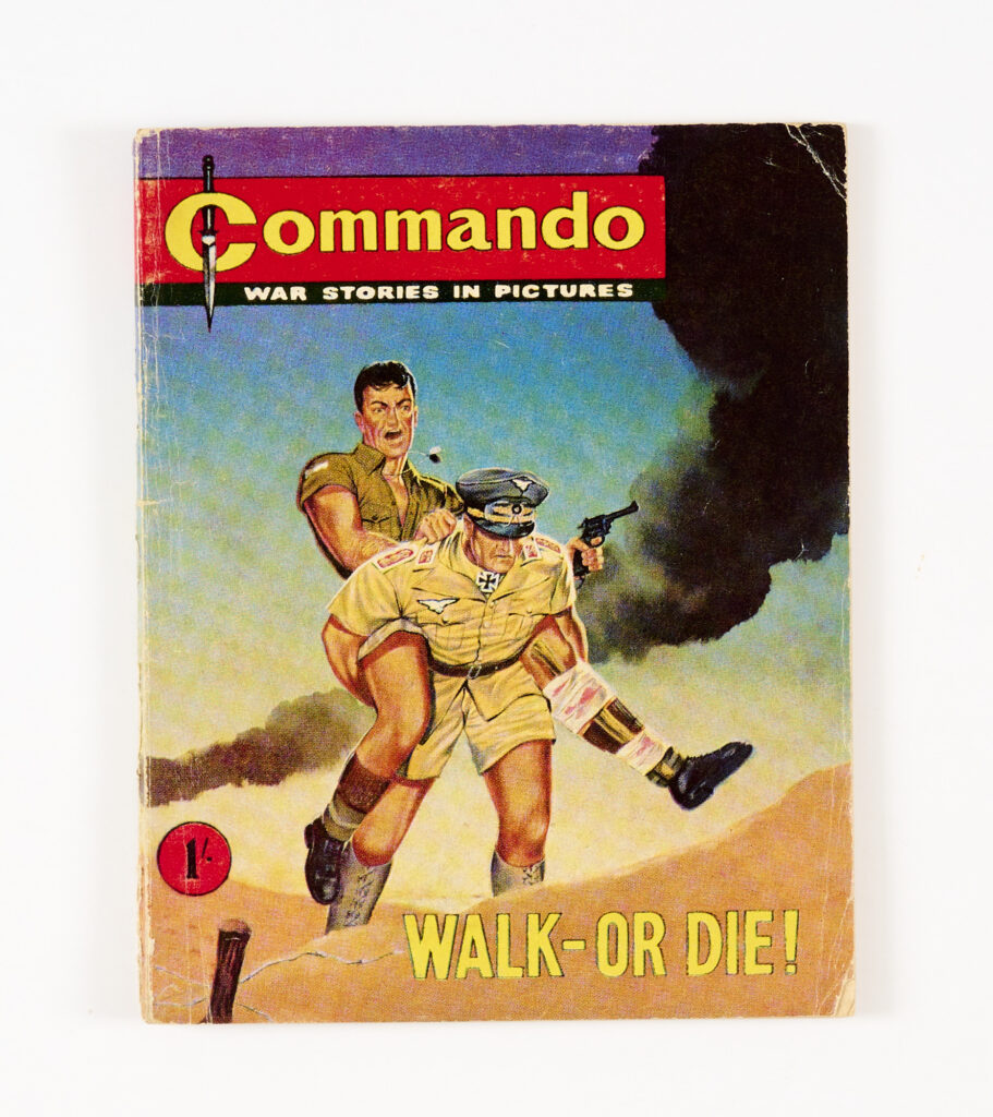 Commando War Stories in Pictures No 1 (1961) 'Walk or Die!'