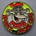 Plug Sports and Social Club Badge 1977 - from Beano's Bash Street Kids