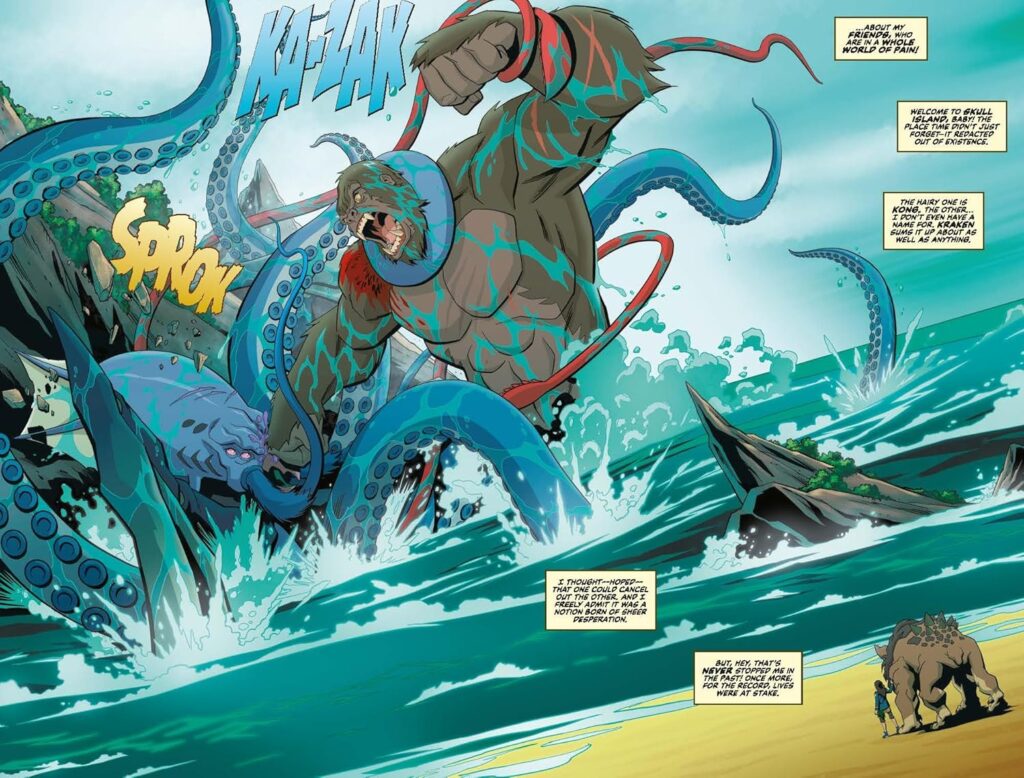 Return to Skull Island by Simon Furman and Christopher Jones (Titan Comics 2026) - Sample Pages