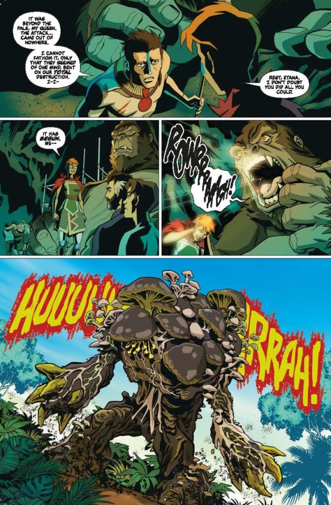Return to Skull Island by Simon Furman and Christopher Jones (Titan Comics 2026) - Sample Pages