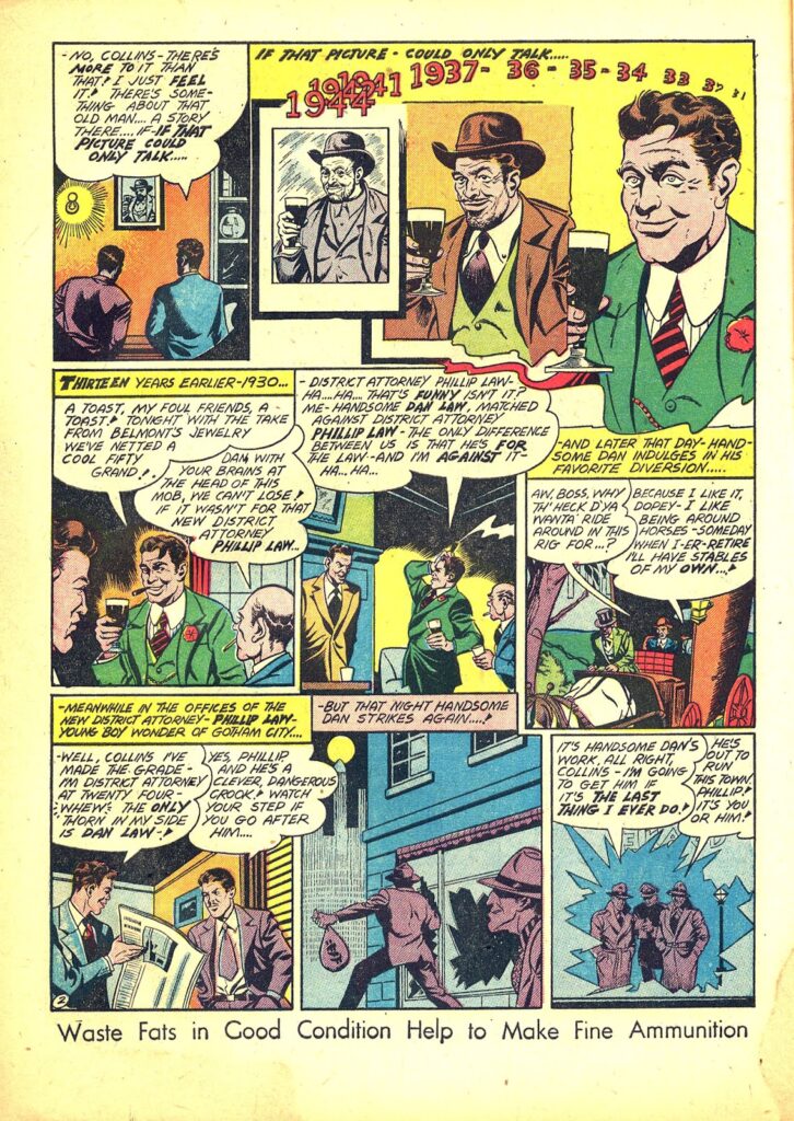 Sensation Comics #31 - The Gay Ghost - Art by Howard Purcell