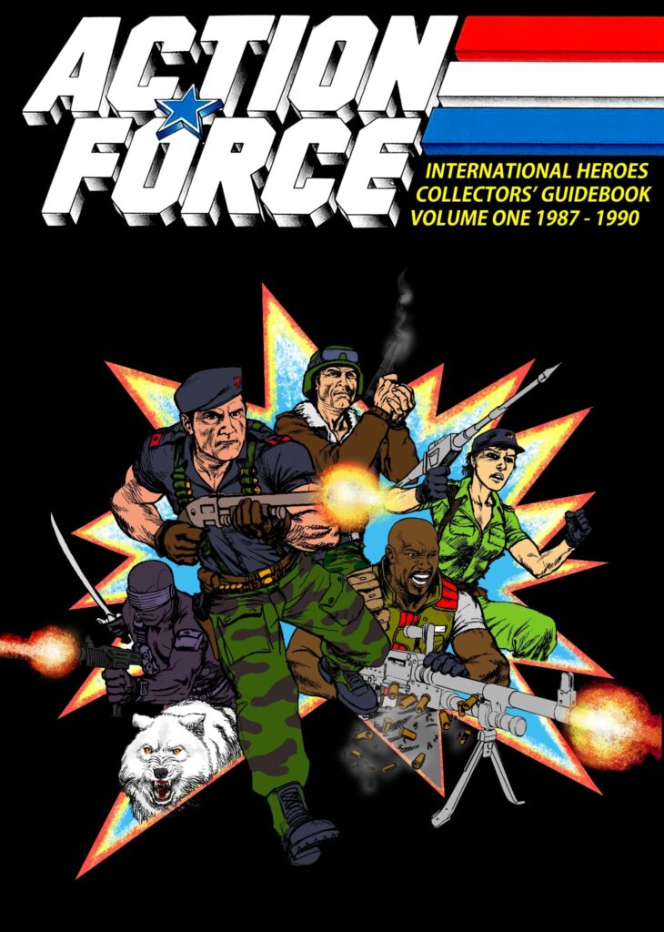 Anniversary Action Force Guide Books cover by Alejandro Cabral