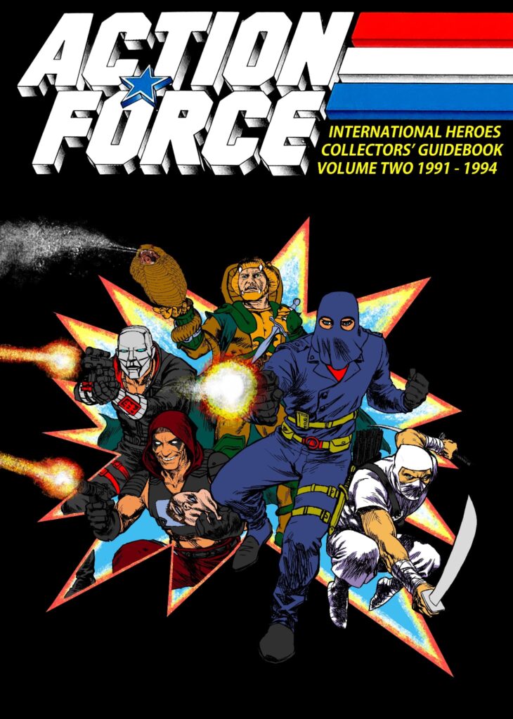 Anniversary Action Force Guide Books cover by Alejandro Cabral
