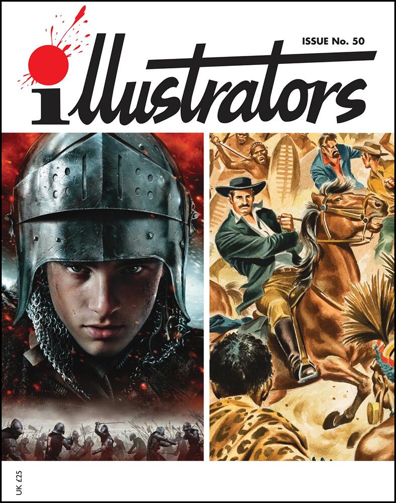 illustrators 50 - back cover (Book Palace, 2026)