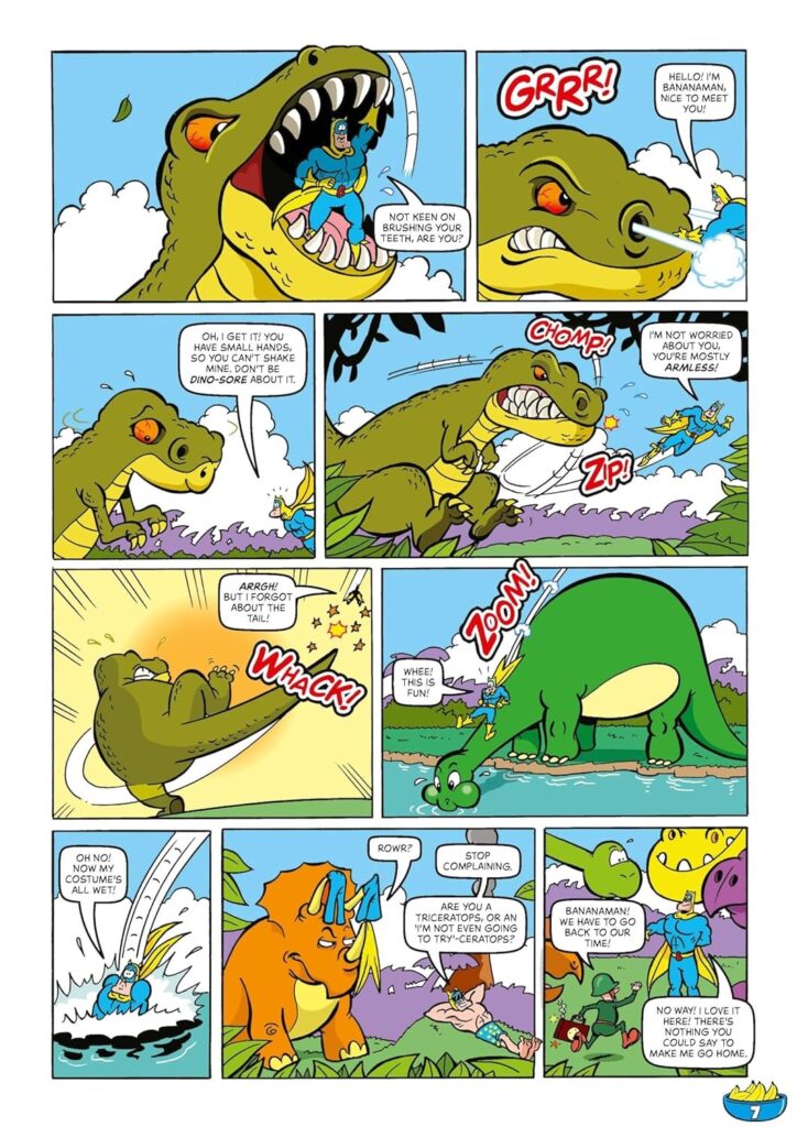Beano Presents: Bananaman Volume 2 - Preview Page