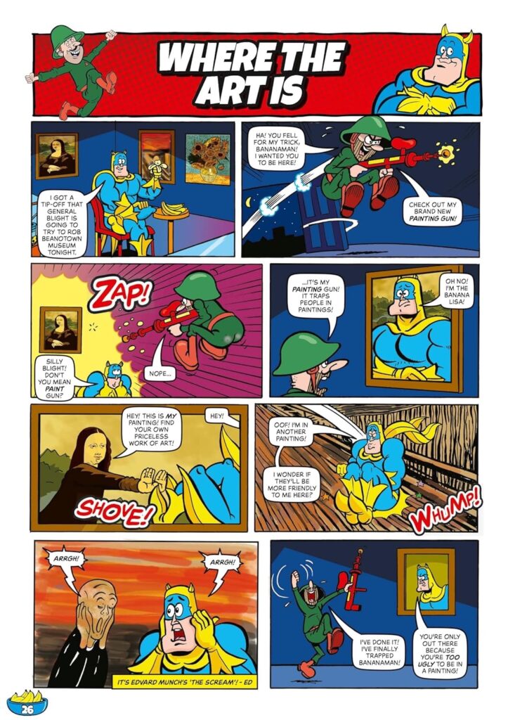 Beano Presents: Bananaman Volume 2 - Preview Page