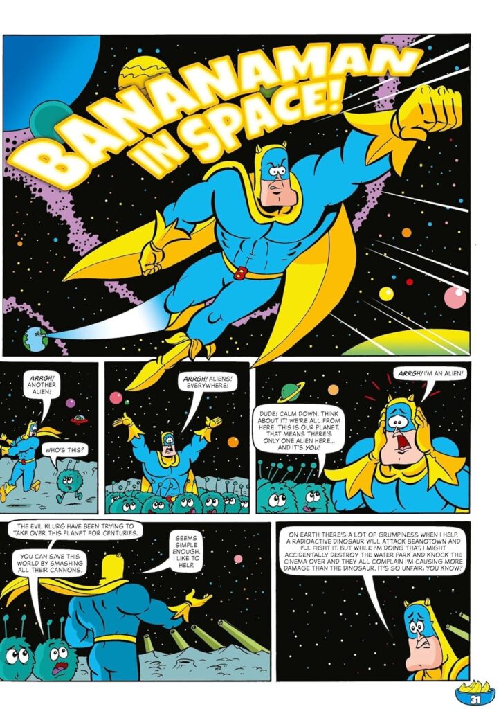 Beano Presents: Bananaman Volume 2 - Preview Page