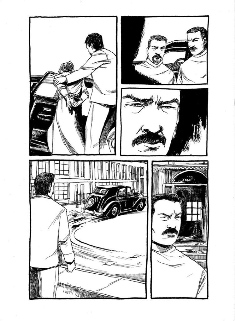 Art from Sherlock Holmes And The Empire Builders Volume 2 by Andy Bennett