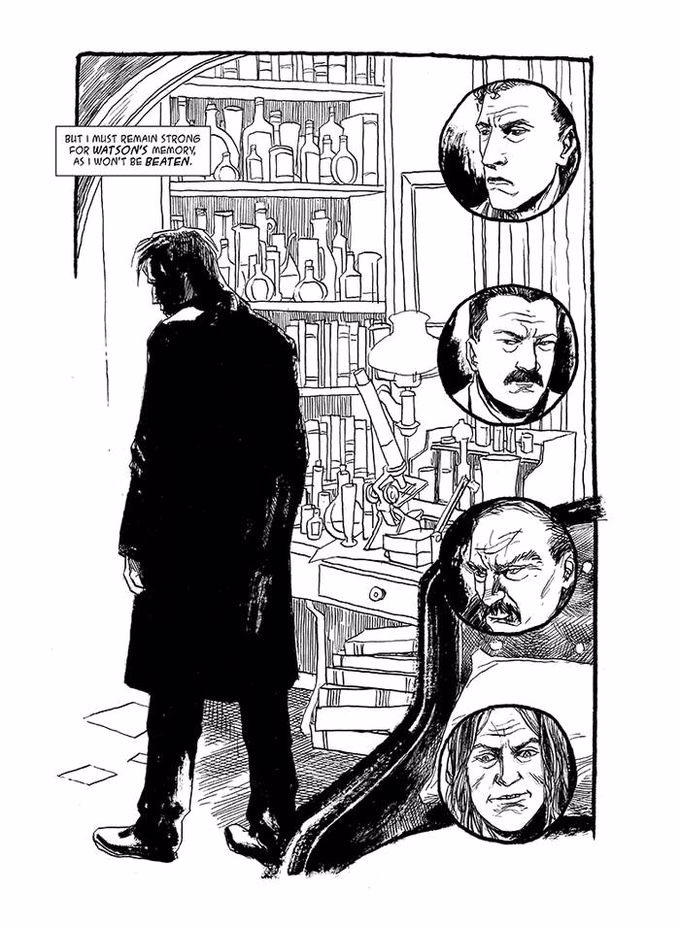Art from Sherlock Holmes And The Empire Builders Volume 2 by Andy Bennett