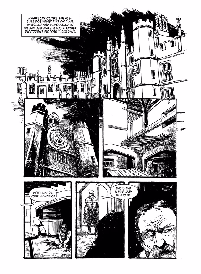 Art from Sherlock Holmes And The Empire Builders Volume 2 by Andy Bennett