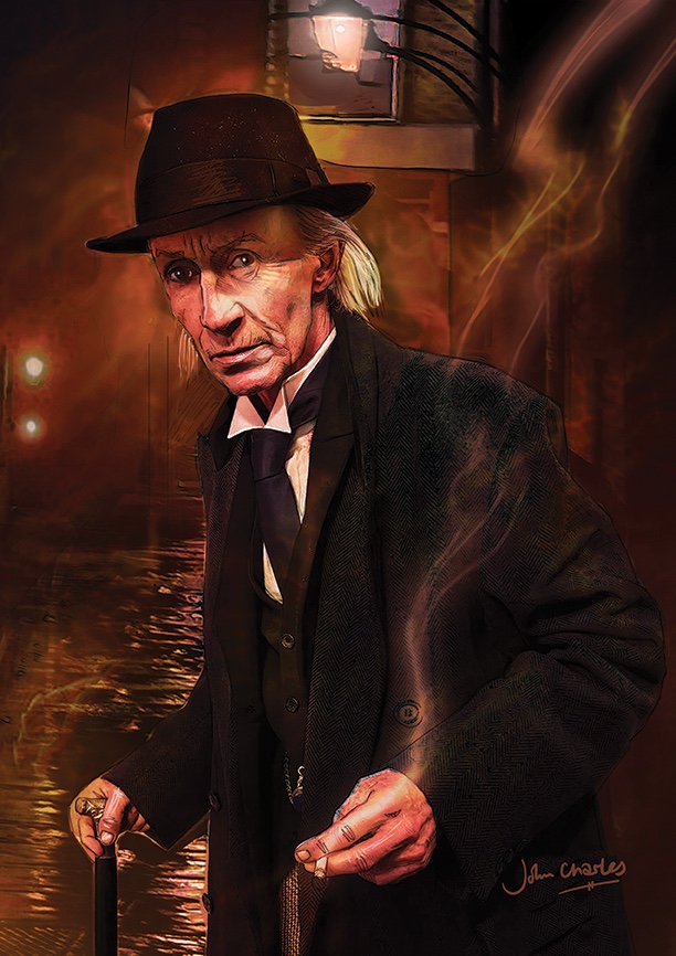 Sherlock Holmes and The Empire Builders The Gene Genie Volume 2 Pin Up by John Charles