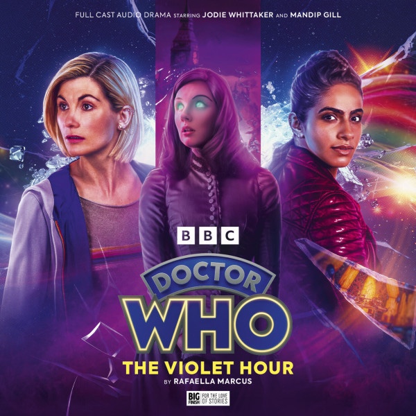 Doctor Who - The Thirteenth Doctor Adventures: The Violet Hour - cover art by Rafe Wallbank 
