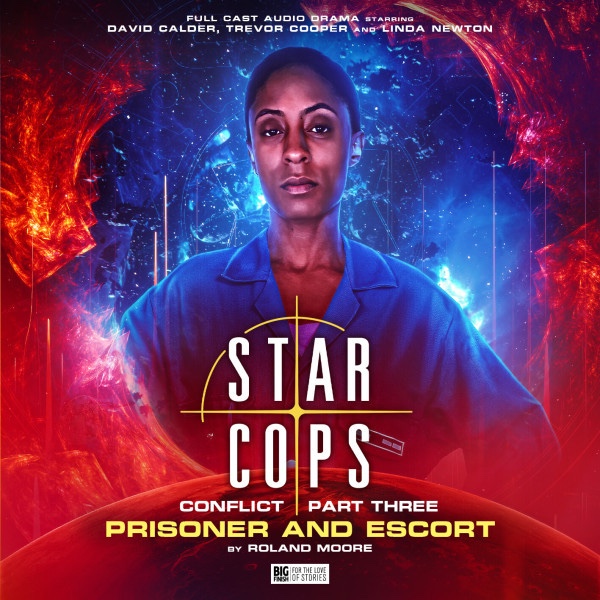 Star Cops: Conflict: Prisoner and Escort - cover art by Rafe Wallbank