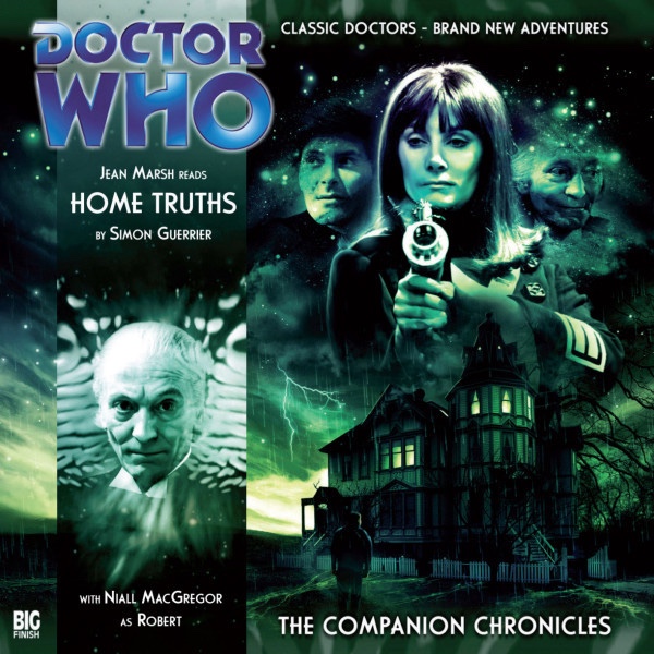 Doctor Who: The Companion Chronicles: Home Truths - cover art by Simon Holub