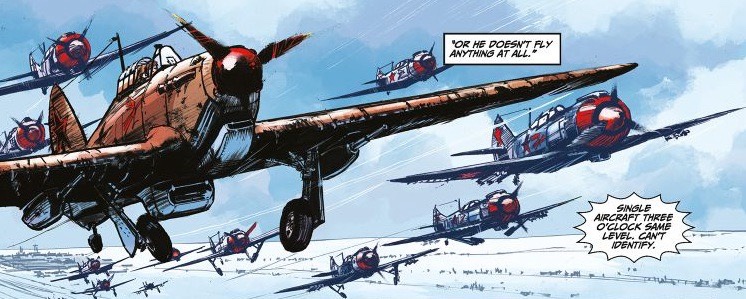 Johnny Red “A Couple of Heroes” is available now from all good book and comic shops | ISBN: 978-1837866571