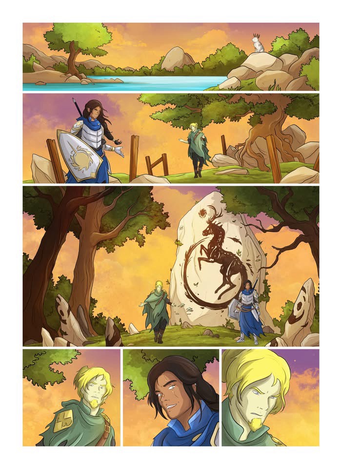 Embers art by Lyndon White