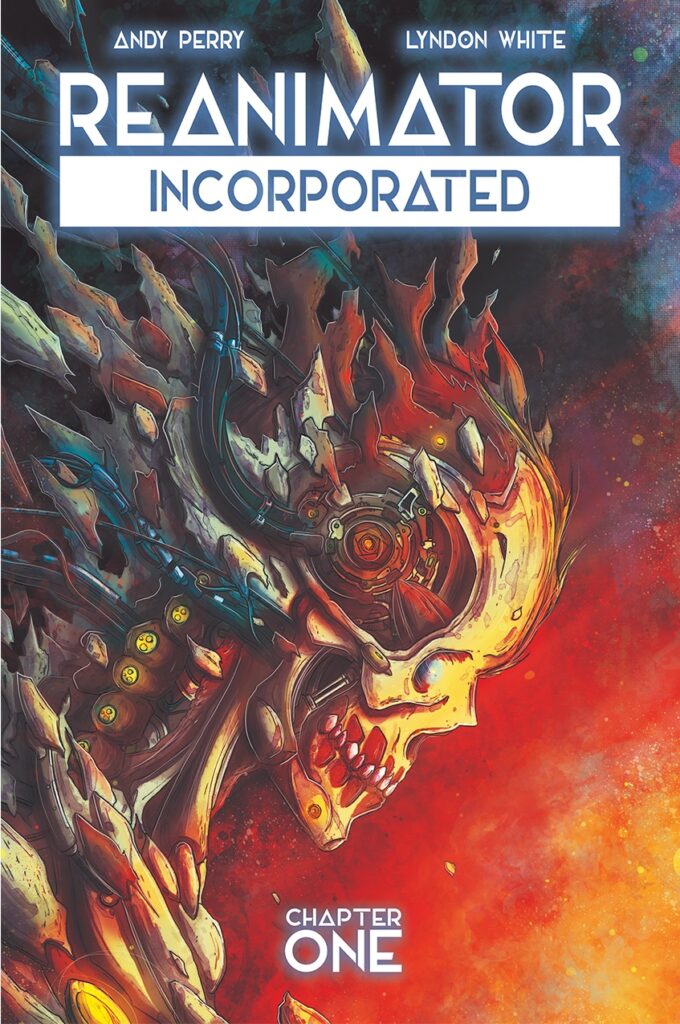 Re-animator Book One cover art by Lyndon White